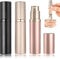 POTWPOT Perfume Atomiser Spray Bottle, 3 Pack Perfume Atomisers Refillable Travel Perfume Atomizer for Men and Women with 5ml Pocket Size (Black & Golden & Pink)