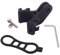 rockible Bicycle License Plate Holder Seatpost Number Holder for Road Bike Mountain Bike Universal