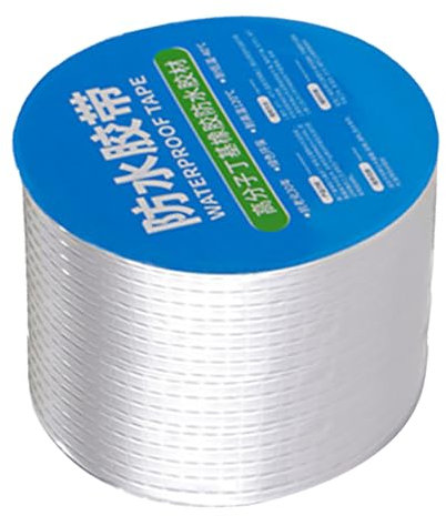 EUBEISAQI Klebeband, strapazierfähig, wasserfest, Dampfsperrband | Butyl-Dichtband mit starker Haftung,Temperaturbeständiges Flexband, selbstklebendes Dichtungs-Dachdichtmittel für Wohnmob -Fenster