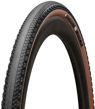 Hutchinson Caracal Tubeless Ready Gravel Reifen - Hellbraun - 700 x 40c, Schwarz