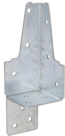 Alberts 824457 Universal-Verbinder | galvanisch blau verzinkt | Höhe 100mm | 50er Set