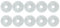 Compatible avec Xiaomi Robot Vacuum S10+ / S10 Plus B105 Brosse latérale Principale Filtre Hepa Chiffon de vadrouille Pièces de Rechange Accessoires(Set P)