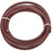 sourcing map Braided Leather Cord, 4mm Round Braided Faux Leather Necklace Cord Bolo Tie String 2 Yard for Jewelry Making Necklace Crafts Beading Braiding 41
