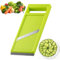 Portable Vegetable Slicer, Stainless Steel Handheld Mandoline, Potato Carrot Food Slicer, Chip Maker with Ergonomic Handle, Dish Washer Safe Cucumber Chopper, Kitchen Slicer for Onion Cheese