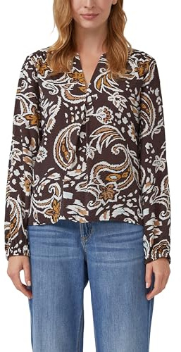 s.Oliver Damen 2170028 Bluse Langarm