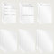 KOMPASS® A5 Ringbuch Einlagen | Notiz-Bundle | 420 Blatt / 840 Seiten DIN-A5 Ringhefter Notizbuch nachfüllbar | Liniert, Kariert, Gepunktet & Meeting-Notizen | Bullet Journal