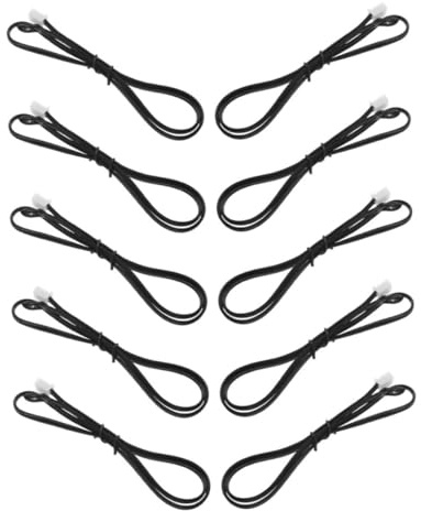 SEWACC 10pcs Air Conditioner Temperature Sensor with Rubber Head Probe Accurate Thermostat Replacement for HVAC Systems Compact Lightweight Design for Home and Commercial Use