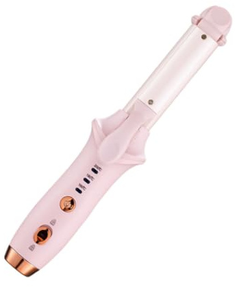 MAGICLULU Plancha de Pelo para Rizado y Alisado Aleación Rosa, 3 Niveles de Temperatura, Adecuado para Uso Profesional y Doméstico