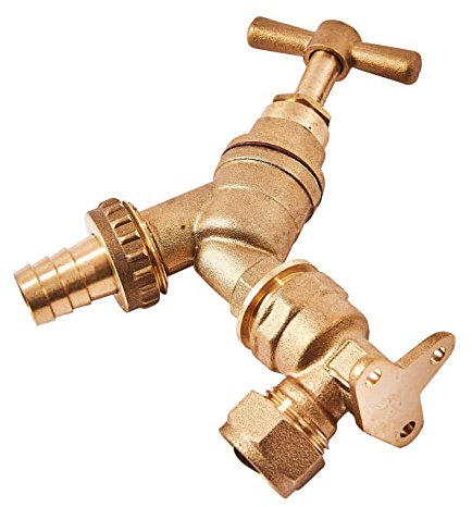 Amtech U2010 Brass Tap and Hose Adapter