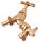 Amtech U2010 Brass Tap and Hose Adapter