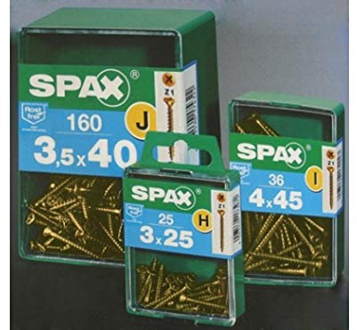 Spax L – Tirefond bichromaté CP Spax L 4 x 50 mm