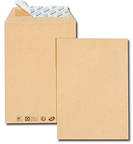 GPV 4147 Versandtaschen, 24, 260 x 330 mm, braun, ohne Fenster