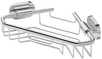 Tiger Lucca Eckseifenkorb, Duschkorb Eckversion, Duschablage chrom