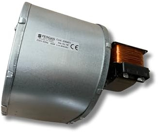 Xodo Store Ventilator für Pelletöfen, Gesamtlänge 185 mm, Düse 108 x 50 mm