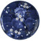 Blau / Weiße Teller mit Kirschfigur – Blue Sakura – 25.5cm