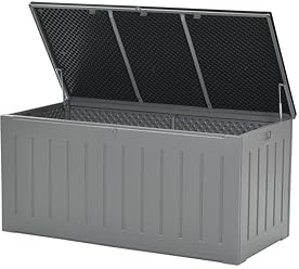 Garden Impressions Voll Kunststoff Aufbewahrungsbox Jersey 830 Liter | mit Hubautomatik