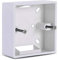 Buwei 86X86 Cassetta per Montaggio a Parete con Scatola di Giunzione in PVC Ispessito per Interruttore con Presa di Base Scatola Inferiore con Interruttore Accessori per Scatola elettrica