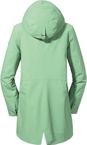 Schöffel Damen Rotterdam Parka, Loden Frost, 38 EU