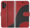 BoxTii Coque pour Galaxy A13 4G, Portefeuille Etui en Cuir PU, Magnétique Protection Housse Coque pour Samsung Galaxy A13 4G, Rouge