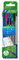 Staedtler dreikantiger Fineliner triplus, aus recyceltem Kunststoff, superfeine, metallgefasste 0,3 mm Spitze, lange Lebensdauer, 4 Fineliner in sortierten Farben im Kartonetui, 334 RC4