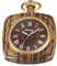 Tiong Holz-Taschenuhr mit 37 cm Langer Kette, handgefertigte Uhren, römisches, digitales Zifferblatt, Quarz, Holz-Taschenuhr für Damen und Herren, Uk-pws-wood102…