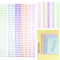 SLTAXAR 15PCS Peignes de Reliure en Plastique 12MM 30 Trous Peignes en Plastique pour Reliure Peignes Spirales pour Reliure Anneau de Reliure pour Papier Relieuses en Peigne Plastique pour DIY Cahier