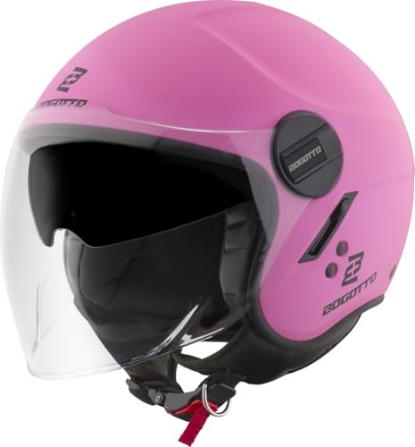 Bogotto H595-1 SPN Jethelm, pink matt, XL