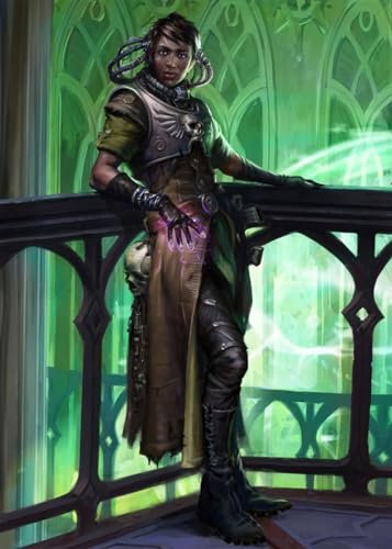 Displate - Poster aus Metal - WALL ART - Warhammer - Warhammer 40,000: Rogue Trader Idira Tlass - Größe M - 32x45cm Matt