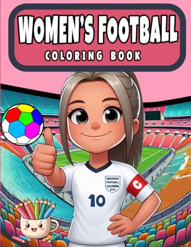 Women’s Football Coloring Book.