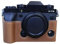 JSJ Camera Accessories for FUJIFILM X-T5 1/4 inch Thread PU Leather Camera Half Case Base