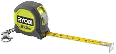 RYOBI Mètre ruban porte-clés pratique de 2 m