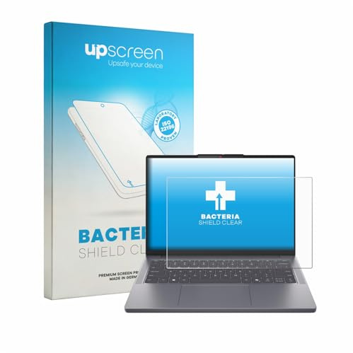 upscreen Antibakterielle Schutzfolie für Lenovo IdeaPad Slim 3i Gen 11 14 Klare Displayschutz-Folie