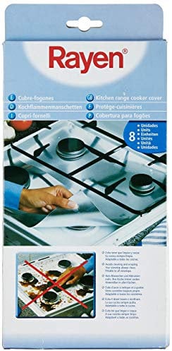 Rayen 6321 - Anti Verschmutzungsfolie, 8 Folien, praktischer Schutz beim Kochen