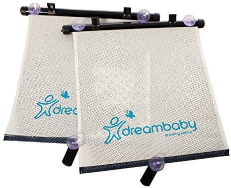 Dreambaby Car Shade Window Roller (36 x 48 cm) 2 Pack