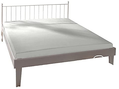 Bassetti Spannbettlaken 181 Wollweiß Baumwolle/Elastan, Maße: 140cm x 200cm, 160cm x 220cm, 9222218