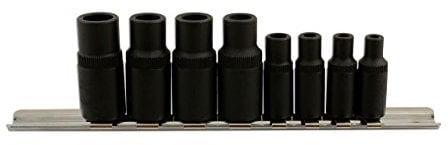 Laser 6058 Tap Socket Set 3/8D, 1/4D 8pc