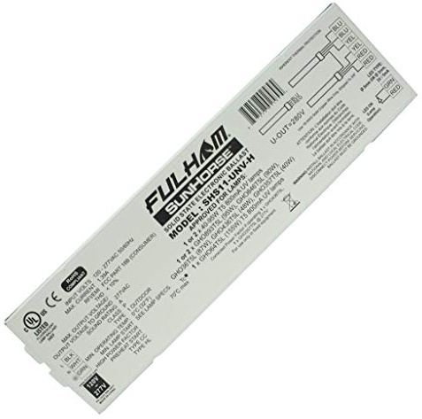 Fulham Lighting SHS11-UNV-H SunHorse UV Lighting Ballast, 120V, White