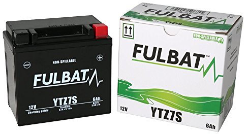 Batería FULBAT SLA YTZ7S 12V 6Ah 130A Largo: 113 x Ancho: 70 x Alto 105 (mm)