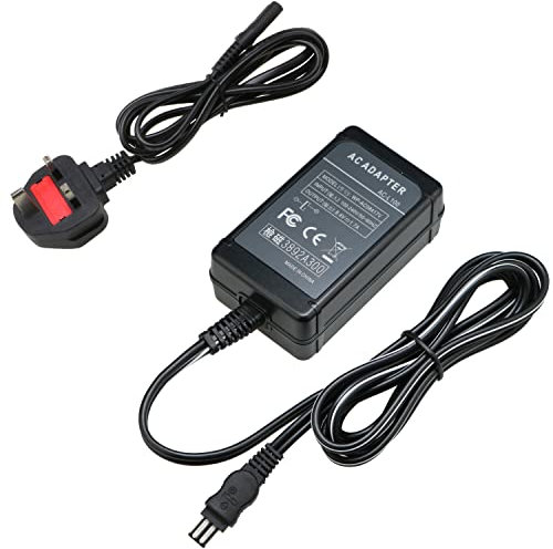Glorich AC-L100 replacement AC Power Adapter / Charger for Sony DCR-DVD 301, DCR-VX2100 & HDR-FX1 Camcorders 40, SX44, SX45, SX65, SX85, FDR-AX100 HDR-CX150, 160, 260V, 580V, 760V, 900, HDR-HC3, 5, 7, PJ260V, 710V, 760V, XR150, 260V, DEV-3, 5