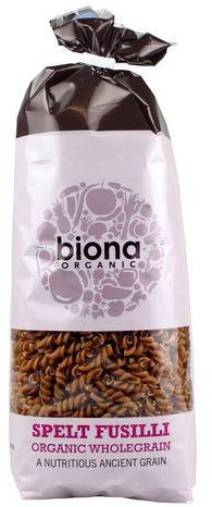Biona Organic Wholemeal Fusilli 500g X 7 (Pack of 7)