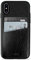 Puro IPCXSHINEPBLK Shine Pocket Schutzhülle für Apple iPhone X Schwarz
