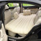 Vinteky Luftmatratze, Aufblasbare Auto Matratze Autobett mit elektrische Luftpumpe, Bewegliche Dickere Automatraze für Kofferraum & SUV, Outdoor/Camping/Reisen, 140cm x 90cm x 45cm, Beige