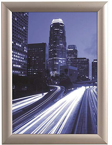 Grafipro Aluminium Klapprahmen Wasserfest in A2 (42 x 59,4 cm), Profil 25mm, ohne Aufsteller