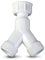 Anzapack 952586U - Bifurcación Para Grifo De Lavadora De 3/4 X 3/4 X 3/4