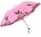 Maibar Plegable Paraguas Solar uv Contrato Plegable Antiviento Ligero Pequeño Impermeable Mini Plegables Sombrillas Damas (E-Rosa)