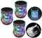 LED Cups Flashing Light Up Automatische wasseraktivierte Farbwechsel Wein Whisky Bier Cola Saft Trinkgeschirr Tassen Schnapsglas für Bar Disco Night Club Party Halloween Weihnachten(3)