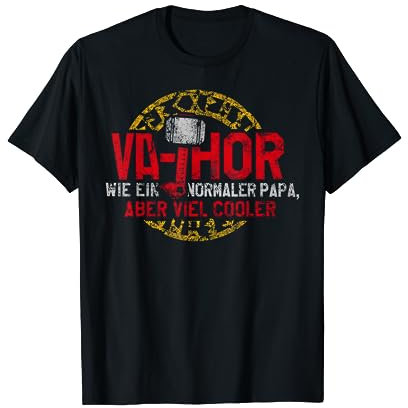 Vathor Vater Thor Cool Fathor Hammer Papa T-Shirt T-Shirt