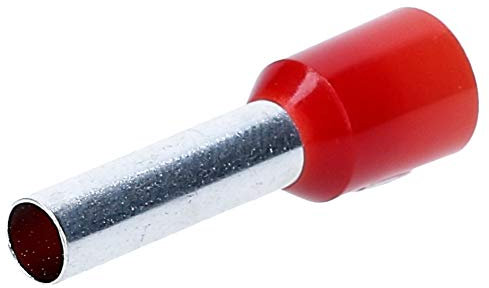 100 Stück Cembre Aderendhülsen isoliert 10mm² 18mm lang rot PKD1018 I Industriequalität vom deutschen Händler