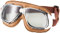 Bandit Classic Motorradbrille, silber-gespiegelt, One Size