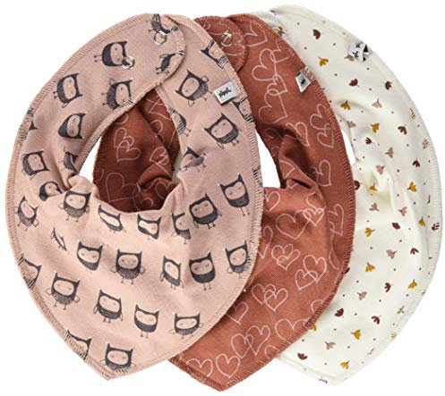 Pippi Unisex Baby bandana bib pige Dreieckst cher, Redwood, Einheitsgröße EU